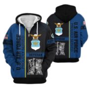 Premium US Veterans Zip Hoodie BPHN100911, Gifts For US Veterans, Gifts On Father's Day, Veterans Day. - Image 26
