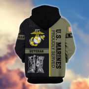 Premium US Veterans Zip Hoodie BPHN100911, Gifts For US Veterans, Gifts On Father's Day, Veterans Day. - Image 22