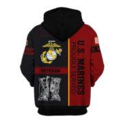Premium US Veterans Zip Hoodie BPHN100911, Gifts For US Veterans, Gifts On Father's Day, Veterans Day. - Image 19