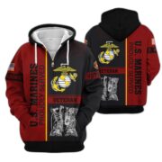 Premium US Veterans Zip Hoodie BPHN100911, Gifts For US Veterans, Gifts On Father's Day, Veterans Day. - Image 17