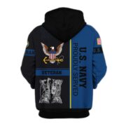 Premium US Veterans Zip Hoodie BPHN100911, Gifts For US Veterans, Gifts On Father's Day, Veterans Day. - Image 13