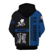 Premium US Veterans Zip Hoodie BPHN100911, Gifts For US Veterans, Gifts On Father's Day, Veterans Day. - Image 16