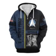 Premium US Veterans Zip Hoodie BPHN100911, Gifts For US Veterans, Gifts On Father's Day, Veterans Day. - Image 33