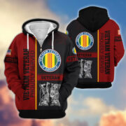 Premium US Veterans Zip Hoodie BPHN100911, Gifts For US Veterans, Gifts On Father's Day, Veterans Day. - Image 38