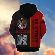 Premium US Veterans Zip Hoodie BPHN100911, Gifts For US Veterans, Gifts On Father's Day, Veterans Day. - Image 37