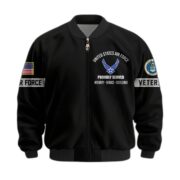 Premium US Veterans Bomber Jacket BPHN190815, Gifts For US Veterans, Gifts On Father's Day, Veterans Day. - Image 18