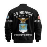 Premium US Veterans Bomber Jacket BPHN190815, Gifts For US Veterans, Gifts On Father's Day, Veterans Day. - Image 19
