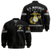 Premium US Veterans Bomber Jacket BPHN190815, Gifts For US Veterans, Gifts On Father's Day, Veterans Day. - Image 14