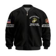 Premium US Veterans Bomber Jacket BPHN190815, Gifts For US Veterans, Gifts On Father's Day, Veterans Day. - Image 15