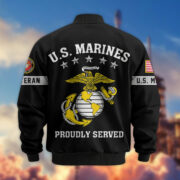 Premium US Veterans Bomber Jacket BPHN190815, Gifts For US Veterans, Gifts On Father's Day, Veterans Day. - Image 16