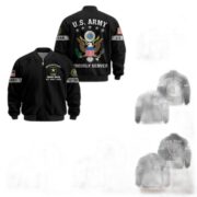 Premium US Veterans Bomber Jacket BPHN190815, Gifts For US Veterans, Gifts On Father's Day, Veterans Day.