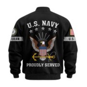 Premium US Veterans Bomber Jacket BPHN190815, Gifts For US Veterans, Gifts On Father's Day, Veterans Day. - Image 10