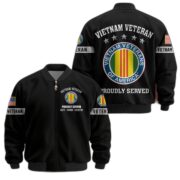 Premium US Veterans Bomber Jacket BPHN190815, Gifts For US Veterans, Gifts On Father's Day, Veterans Day. - Image 29