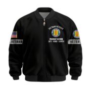 Premium US Veterans Bomber Jacket BPHN190815, Gifts For US Veterans, Gifts On Father's Day, Veterans Day. - Image 30