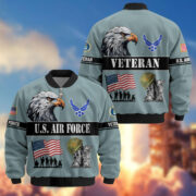 Premium US Veterans Bomber Jacket ATTN290821, Gifts For US Veterans, Gifts On Father's Day, Veterans Day. - Image 25