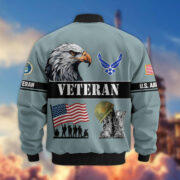 Premium US Veterans Bomber Jacket ATTN290821, Gifts For US Veterans, Gifts On Father's Day, Veterans Day. - Image 24