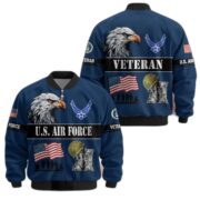 Premium US Veterans Bomber Jacket ATTN290821, Gifts For US Veterans, Gifts On Father's Day, Veterans Day. - Image 28