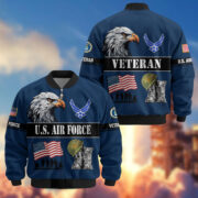 Premium US Veterans Bomber Jacket ATTN290821, Gifts For US Veterans, Gifts On Father's Day, Veterans Day. - Image 28