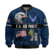 Premium US Veterans Bomber Jacket ATTN290821, Gifts For US Veterans, Gifts On Father's Day, Veterans Day. - Image 26