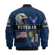 Premium US Veterans Bomber Jacket ATTN290821, Gifts For US Veterans, Gifts On Father's Day, Veterans Day. - Image 27