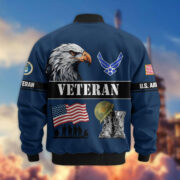Premium US Veterans Bomber Jacket ATTN290821, Gifts For US Veterans, Gifts On Father's Day, Veterans Day. - Image 27