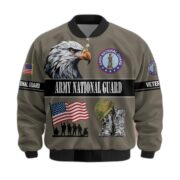 Premium US Veterans Bomber Jacket ATTN290821, Gifts For US Veterans, Gifts On Father's Day, Veterans Day. - Image 8
