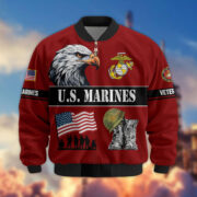 Premium US Veterans Bomber Jacket ATTN290821, Gifts For US Veterans, Gifts On Father's Day, Veterans Day. - Image 17