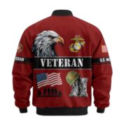 Premium US Veterans Bomber Jacket ATTN290821, Gifts For US Veterans, Gifts On Father's Day, Veterans Day. - Image 18