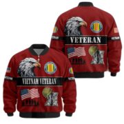 Premium US Veterans Bomber Jacket ATTN290821, Gifts For US Veterans, Gifts On Father's Day, Veterans Day. - Image 40