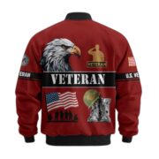 Premium US Veterans Bomber Jacket ATTN290821, Gifts For US Veterans, Gifts On Father's Day, Veterans Day. - Image 36