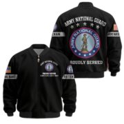 Premium US Veterans Bomber Jacket BPHN190815, Gifts For US Veterans, Gifts On Father's Day, Veterans Day. - Image 5