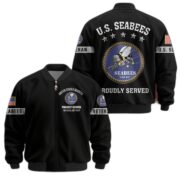 Premium US Veterans Bomber Jacket BPHN190815, Gifts For US Veterans, Gifts On Father's Day, Veterans Day. - Image 11