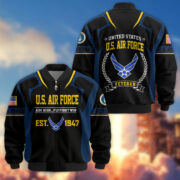 Premium US Veterans Bomber Jacket BPHN030913, Gifts For US Veterans, Gifts On Father's Day, Veterans Day. - Image 26