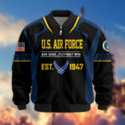 Premium US Veterans Bomber Jacket BPHN030913, Gifts For US Veterans, Gifts On Father's Day, Veterans Day. - Image 27