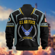 Premium US Veterans Bomber Jacket BPHN030913, Gifts For US Veterans, Gifts On Father's Day, Veterans Day. - Image 25
