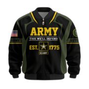 Premium US Veterans Bomber Jacket BPHN030913, Gifts For US Veterans, Gifts On Father's Day, Veterans Day. - Image 6