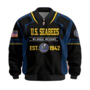 Premium US Veterans Bomber Jacket BPHN030913, Gifts For US Veterans, Gifts On Father's Day, Veterans Day. - Image 15