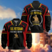 Premium US Veterans Bomber Jacket BPHN030913, Gifts For US Veterans, Gifts On Father's Day, Veterans Day. - Image 35