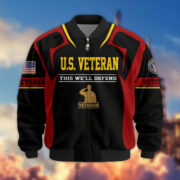 Premium US Veterans Bomber Jacket BPHN030913, Gifts For US Veterans, Gifts On Father's Day, Veterans Day. - Image 36