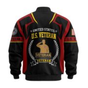 Premium US Veterans Bomber Jacket BPHN030913, Gifts For US Veterans, Gifts On Father's Day, Veterans Day. - Image 37