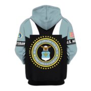 Premium US Veterans Zip Hoodie ATTN030921, Gifts For US Veterans, Gifts On Father's Day, Veterans Day. - Image 24