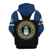 Premium US Veterans Zip Hoodie ATTN030921, Gifts For US Veterans, Gifts On Father's Day, Veterans Day. - Image 27