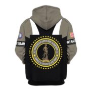 Premium US Veterans Zip Hoodie ATTN030921, Gifts For US Veterans, Gifts On Father's Day, Veterans Day. - Image 9