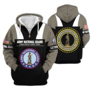 Premium US Veterans Zip Hoodie ATTN030921, Gifts For US Veterans, Gifts On Father's Day, Veterans Day. - Image 10