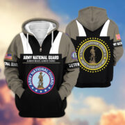 Premium US Veterans Zip Hoodie ATTN030921, Gifts For US Veterans, Gifts On Father's Day, Veterans Day. - Image 10