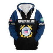 Premium US Veterans Zip Hoodie ATTN030921, Gifts For US Veterans, Gifts On Father's Day, Veterans Day. - Image 29