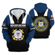 Premium US Veterans Zip Hoodie ATTN030921, Gifts For US Veterans, Gifts On Father's Day, Veterans Day. - Image 31