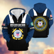 Premium US Veterans Zip Hoodie ATTN030921, Gifts For US Veterans, Gifts On Father's Day, Veterans Day. - Image 31