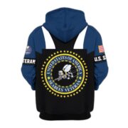 Premium US Veterans Zip Hoodie ATTN030921, Gifts For US Veterans, Gifts On Father's Day, Veterans Day. - Image 15