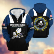 Premium US Veterans Zip Hoodie ATTN030921, Gifts For US Veterans, Gifts On Father's Day, Veterans Day. - Image 16